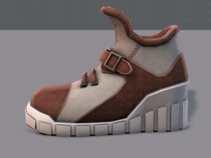 shoes cartoonv10 3D Model