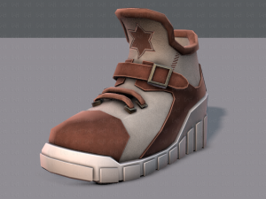 shoes cartoonv10 3D Model