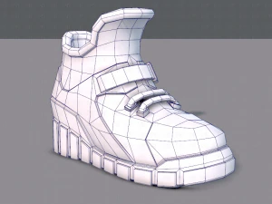 shoes cartoonv10 3D Model