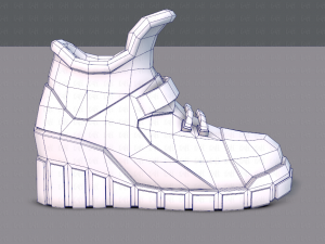 shoes cartoonv10 3D Model