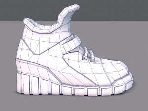 shoes cartoonv10 3D Model