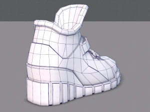 shoes cartoonv10 3D Model