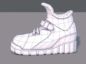 shoes cartoonv10 3D Model