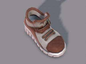 shoes cartoonv10 3D Model