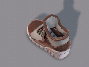 shoes cartoonv10 3D Model