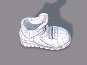 shoes cartoonv10 3D Model