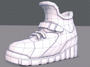 shoes cartoonv10 3D Model