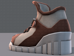 shoes cartoonv10 3D Model