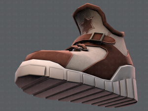 shoes cartoonv10 3D Model