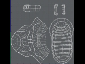 shoes cartoonv10 3D Model