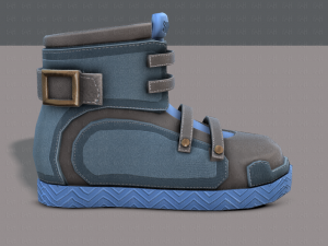 shoes cartoonv11 Model 3D
