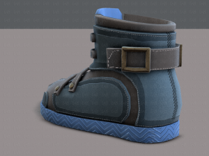 shoes cartoonv11 Model 3D
