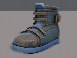 shoes cartoonv11 Model 3D
