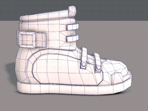 shoes cartoonv11 Model 3D