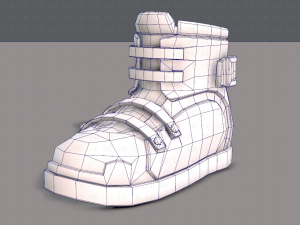 shoes cartoonv11 Model 3D