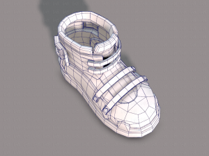 shoes cartoonv11 Model 3D