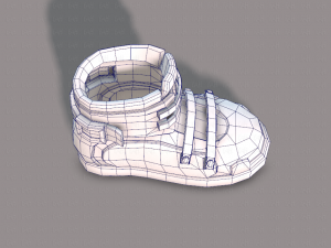 shoes cartoonv11 Model 3D
