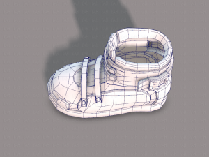 shoes cartoonv11 Model 3D