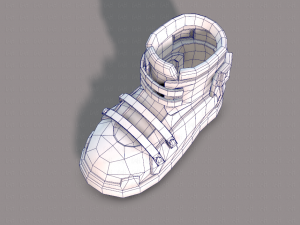 shoes cartoonv11 Model 3D