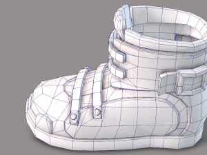 shoes cartoonv11 Model 3D