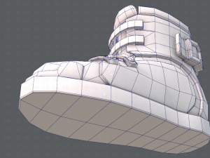 shoes cartoonv11 Model 3D
