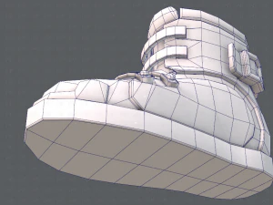 shoes cartoonv11 3D Model