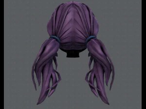 3d hair style for girl v27 3D Model