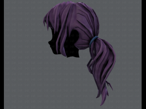 3d hair style for girl v27 3D Model