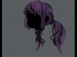 3d hair style for girl v27 3D Model