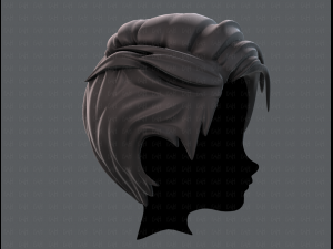 3d hair style for boy v27 3D Модель