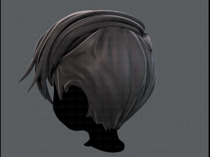3d hair style for boy v27 3D Модель