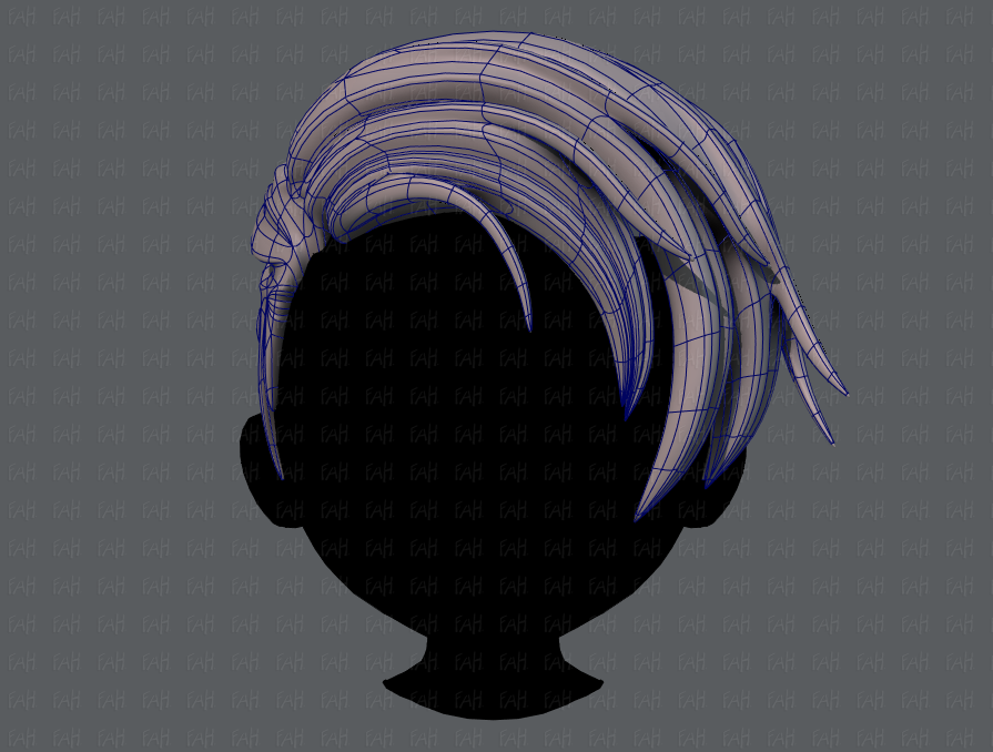 3d hair style for boy v27 3D Model in Other 3DExport