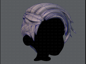 3d hair style for boy v27 3D Модель