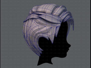 3d hair style for boy v27 3D Модель