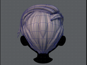 3d hair style for boy v27 3D Модель