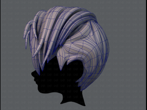 3d hair style for boy v27 3D Модель