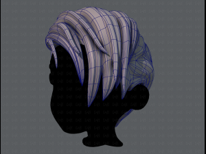 3d hair style for boy v27 3D Модель