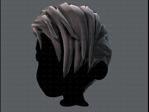 3d hair style for boy v27 3D Модель