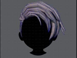 3d hair style for boy v27 3D Модель