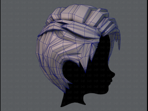 3d hair style for boy v27 3D Модель