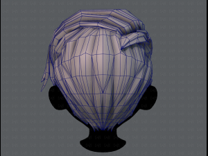 3d hair style for boy v27 3D Модель