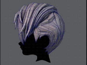 3d hair style for boy v27 3D Модель