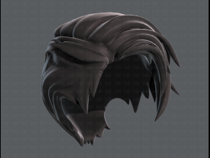 3d hair style for boy v27 3D Модель