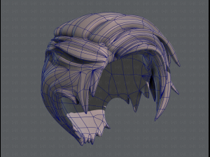 3d hair style for boy v27 3D Модель