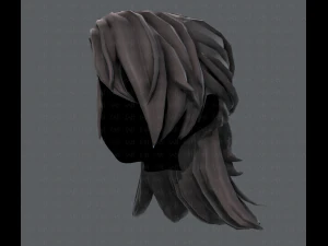 3d hair style for girl v28 3D Model