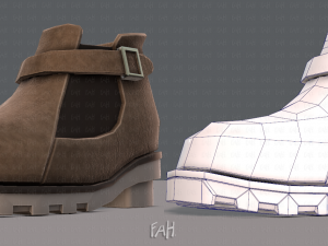 shoes cartoonv12 3D मॉडल