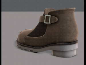 shoes cartoonv12 3D Model