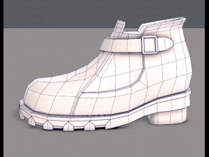 shoes cartoonv12 3D Model