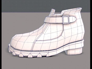 shoes cartoonv12 3D Model
