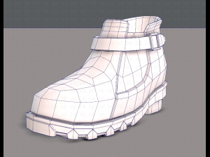 shoes cartoonv12 3D Model